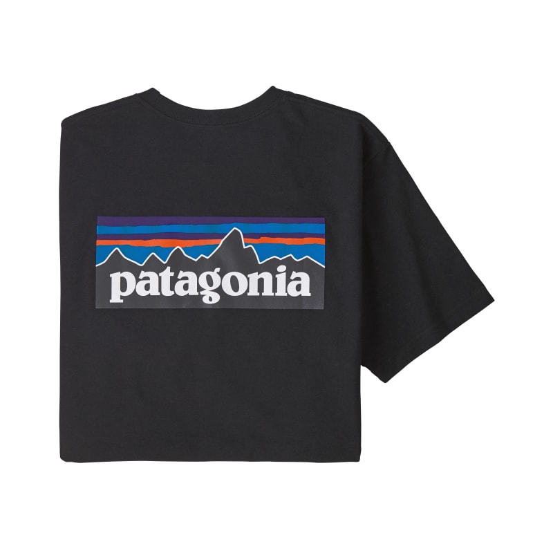 Patagonia Men’s P-6 Logo Responsibili-Tee Black