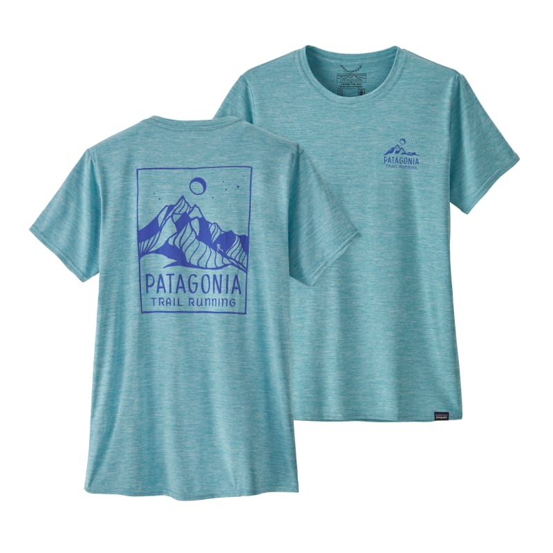 Patagonia Women’s Cap Cool Daily Graphic Shirt Iggy Blue