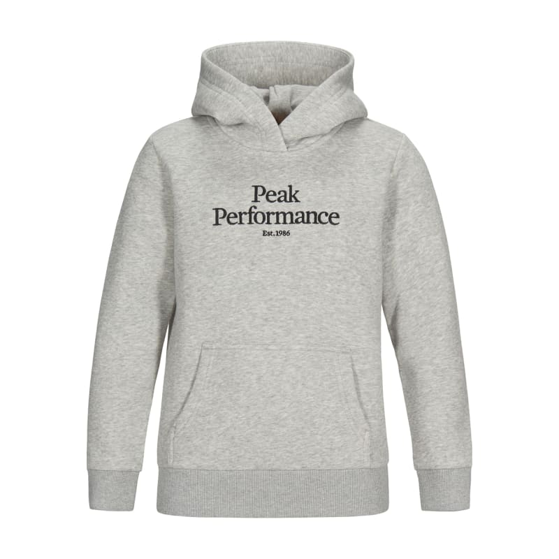 Peak Performance Junior Original Hood (Spring 2021) Med Grey Melange
