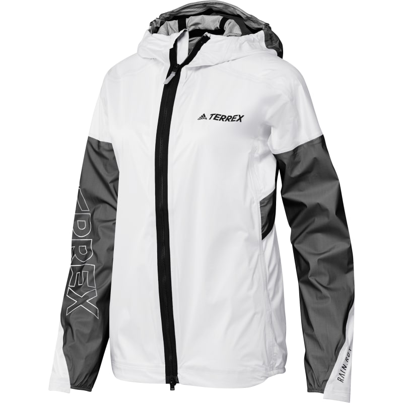Adidas Women’s Terrex Agravic TR Pro Rain Jacket White/Black