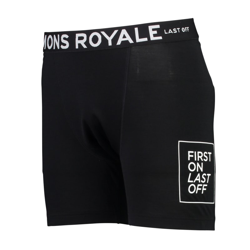 Mons Royale Men’s Hold ’em Boxer Black