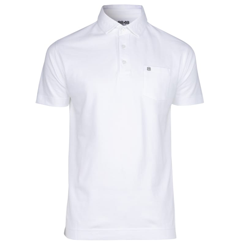 8848 Altitude Men’s Tersus Polo Shirt White