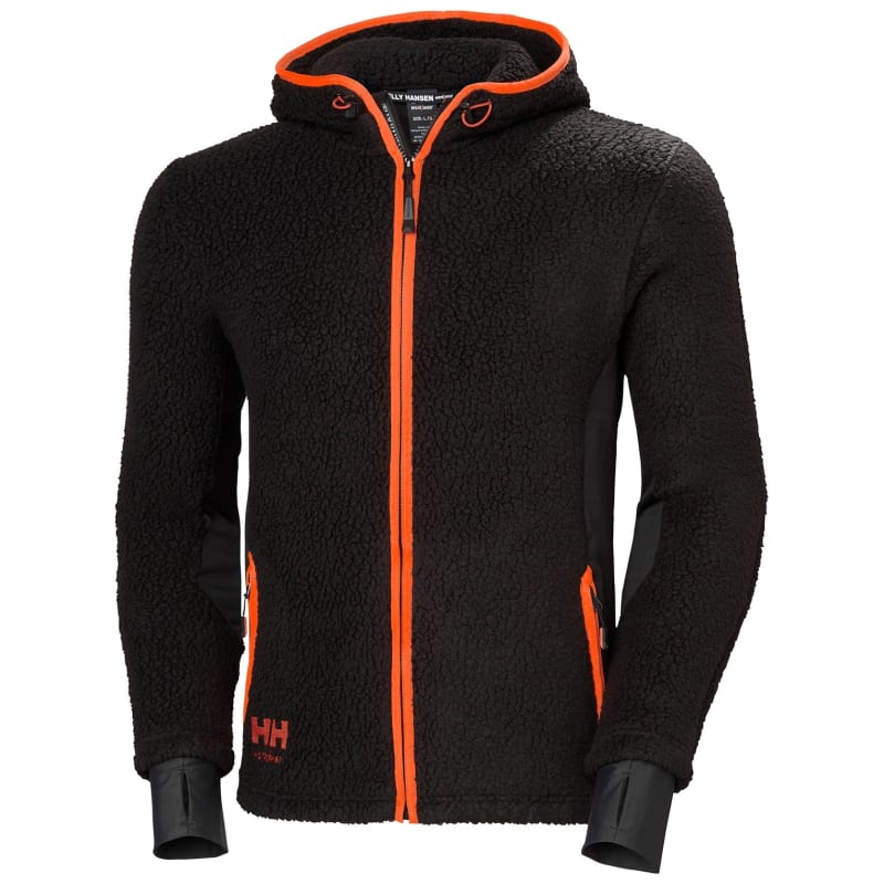 Helly Hansen Workwear Chelsea Evolution Hooded Pile Jacket Men´s Black