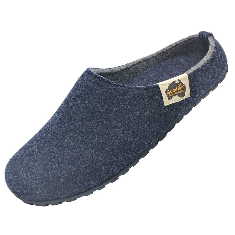 Gumbies Outback Slipper Navy/Grey