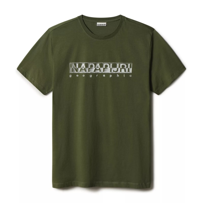 Napapijri Men’s Sallar T-shirt Green Cypress