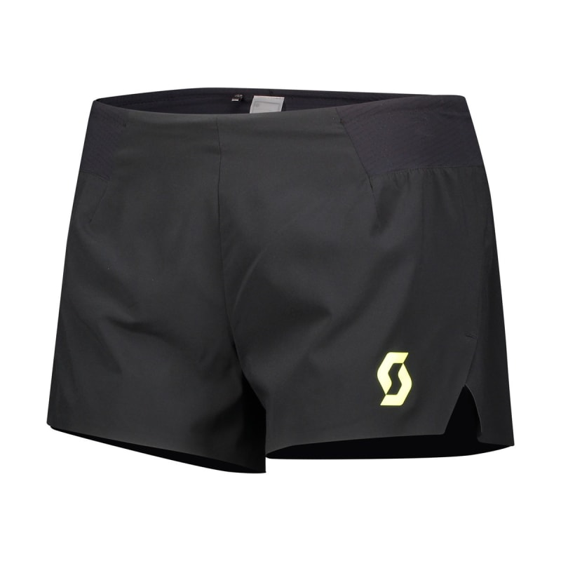 Scott Women’s Rc Run Split Shorts Black/Yellow