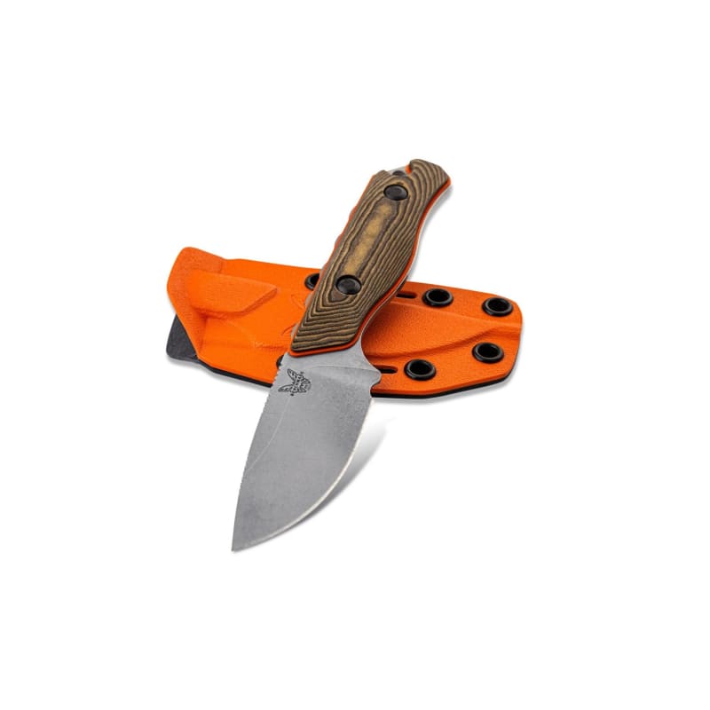 Benchmade Hidden Canyon Hunter With Richlite Handle Orange