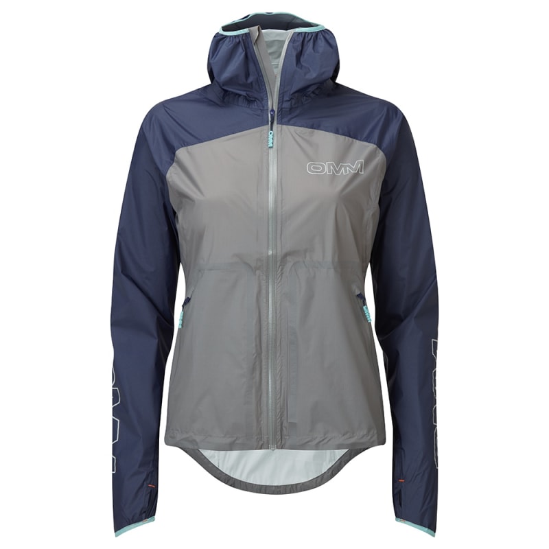 OMM Women’s Halo+ Jacket With Pockets Grey Blue