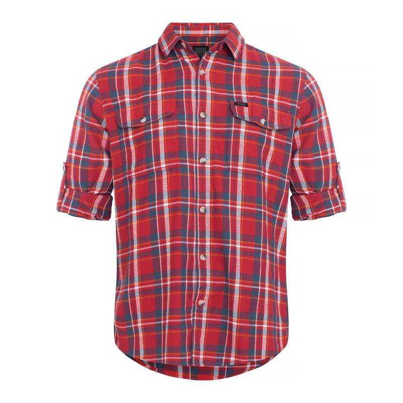 Urberg Trollstein LS Flannel Shirt Men’s Rio Red