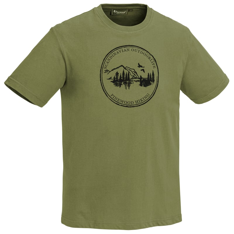Pinewood Men’s Camp T-shirt Leaf