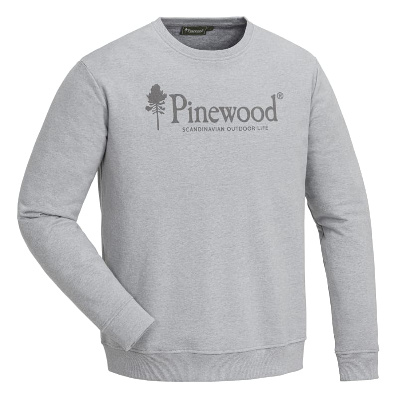 Pinewood Men’s Sunnaryd Sweater Light Grey Melange