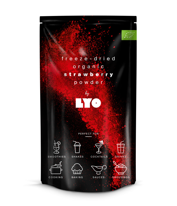 Lyofood Organic Strawberry Powder Onecolour