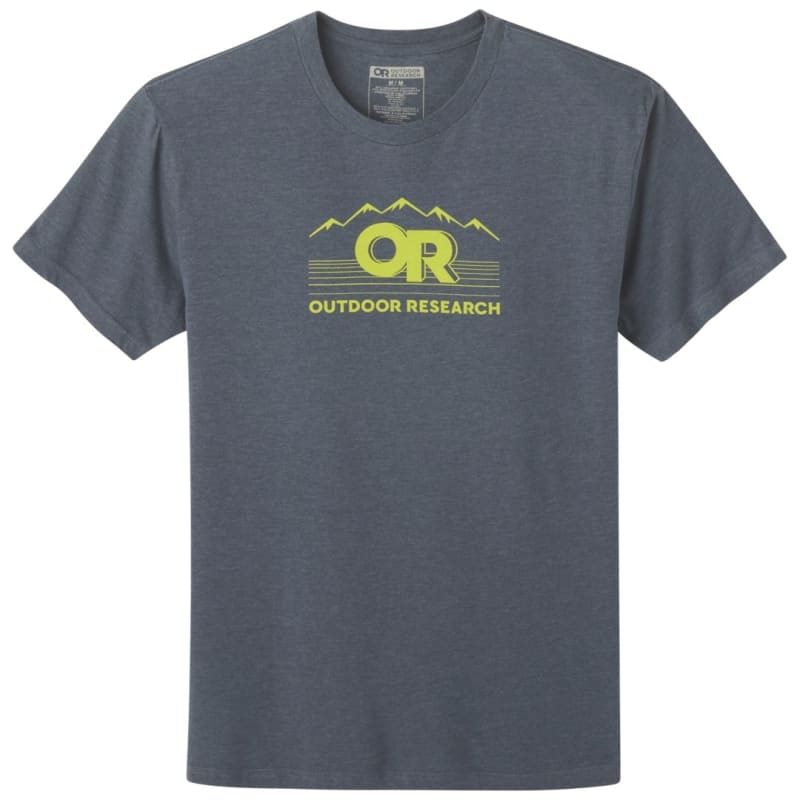 Outdoor Research Men’s Or Advocate S/S Tee Navy Blue Heather