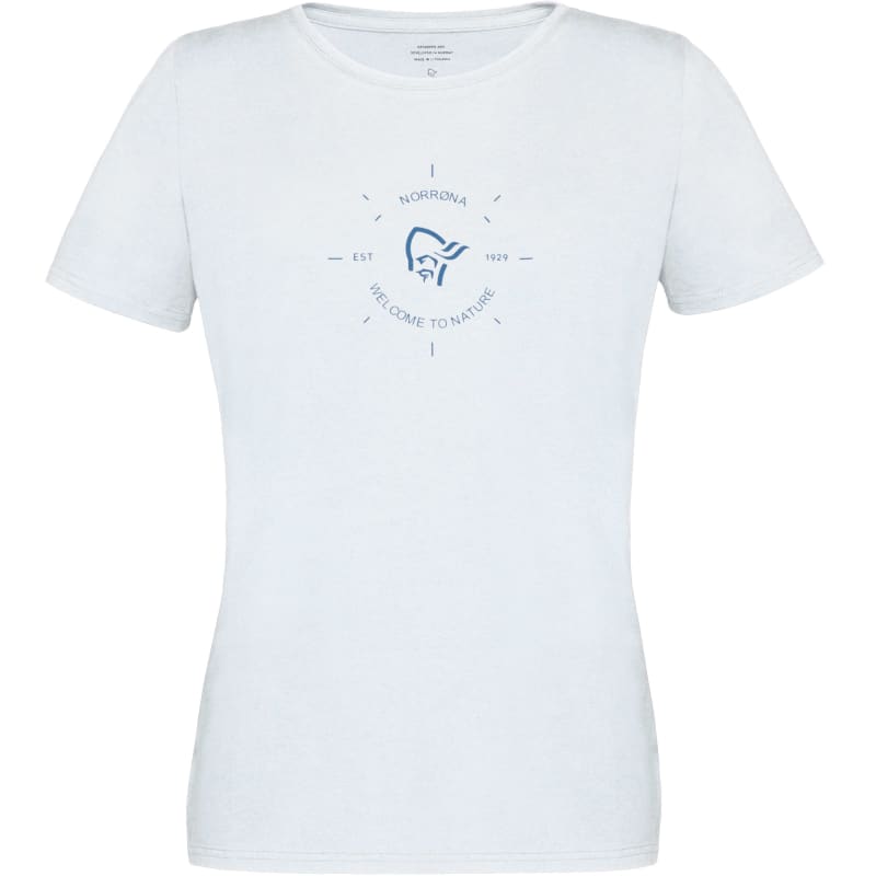 Norrøna Women’s /29 Cotton Loop T-shirt (spring 2021) Pure White