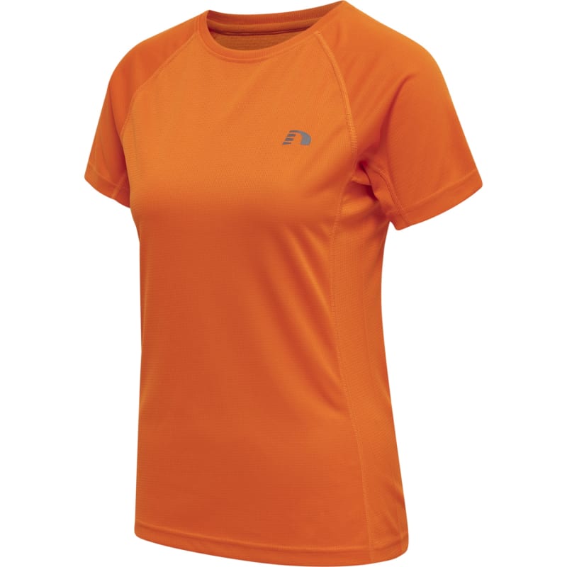 Newline Women’s Core Running T-shirt SS Orange Tiger