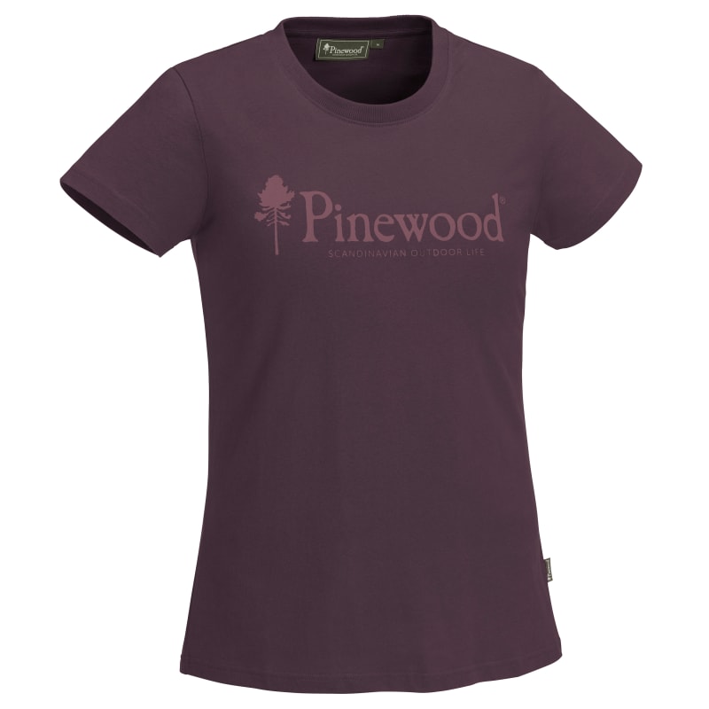 Pinewood Women’s Outdoor Life T-shirt Plum