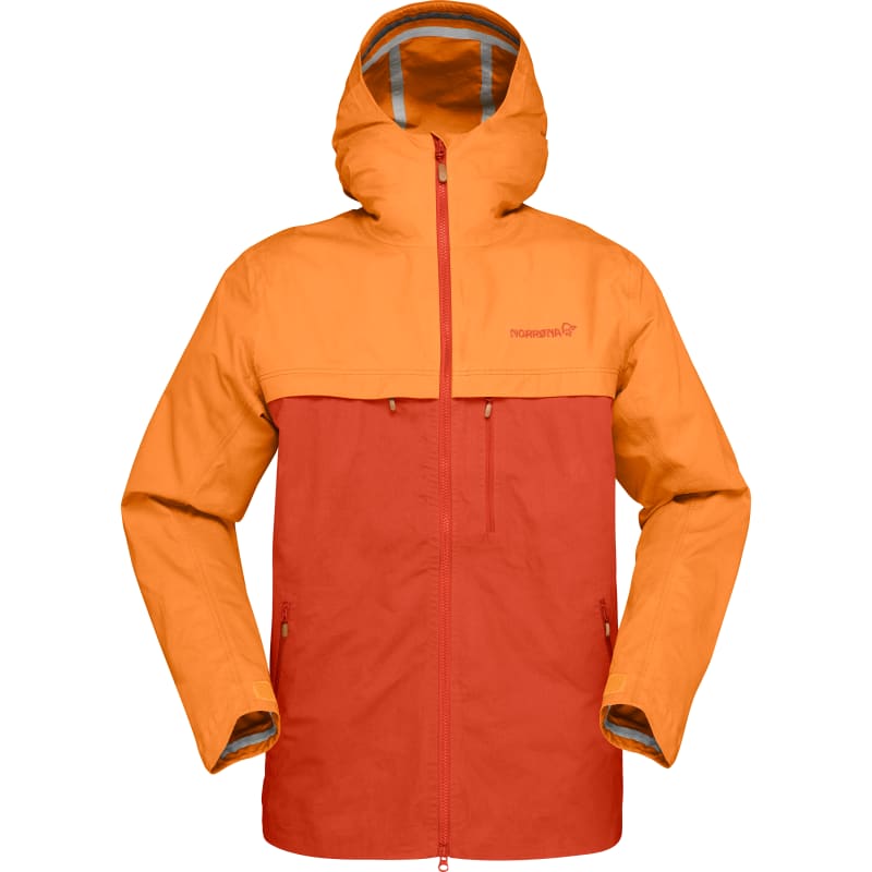 Norrøna Men’s Svalbard Cotton Jacket Orange Crush