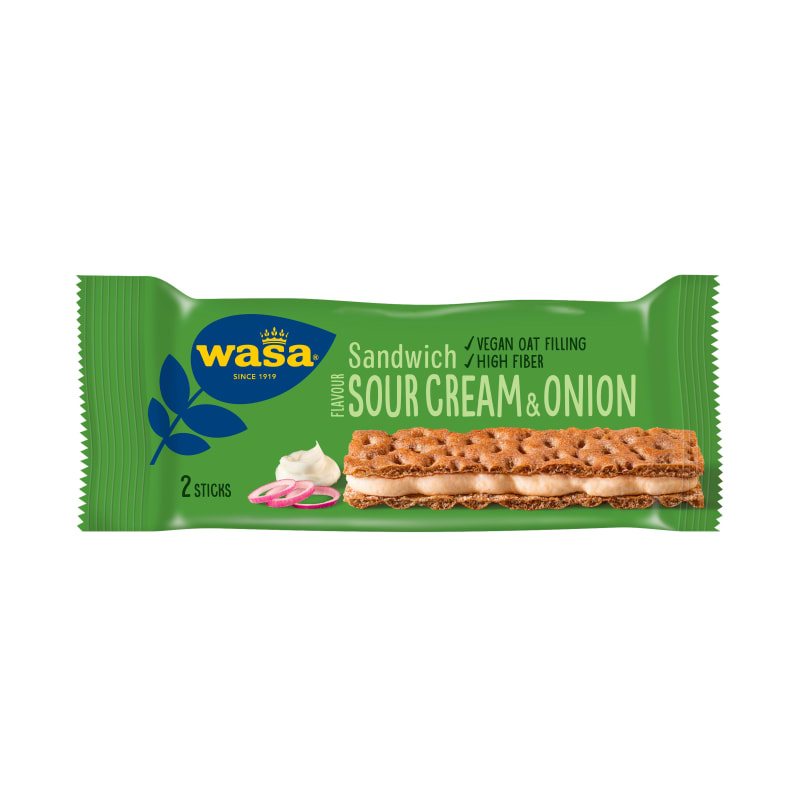 Wasa Sandwich Sourcream & Onion NoColour