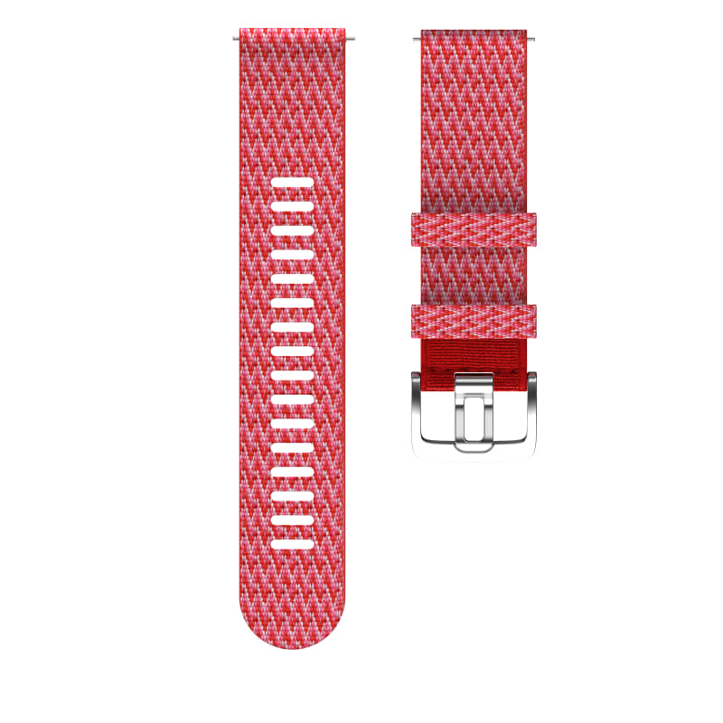 Polar Vävt armband 22mm Red