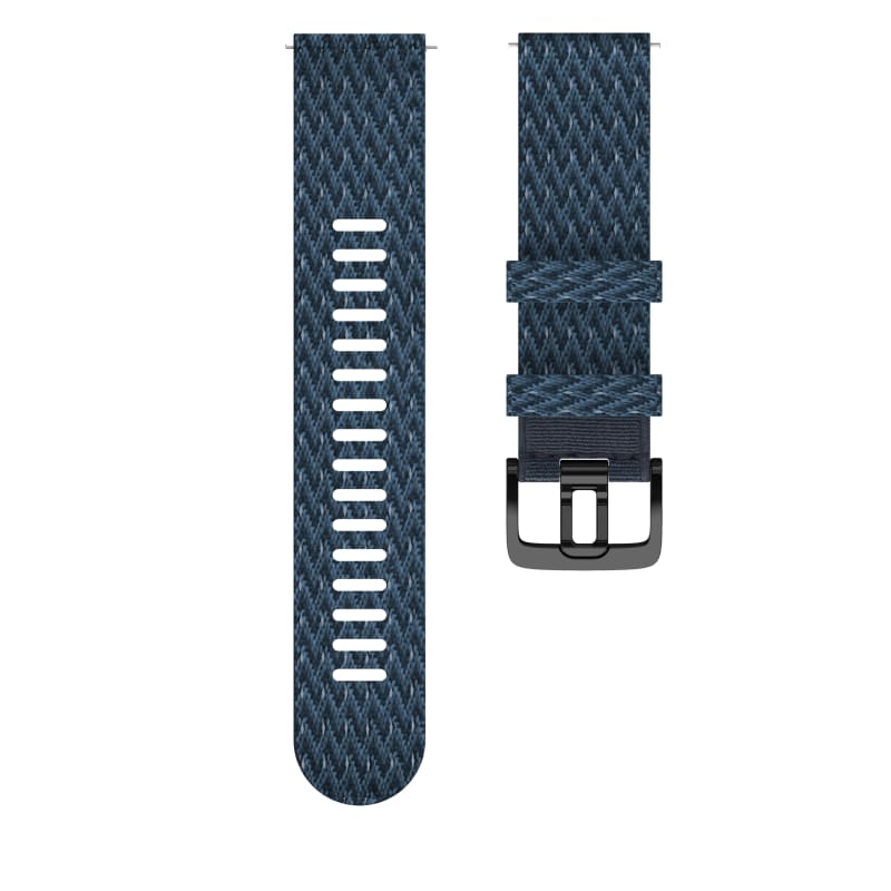 Polar Vävt armband 22mm Blue