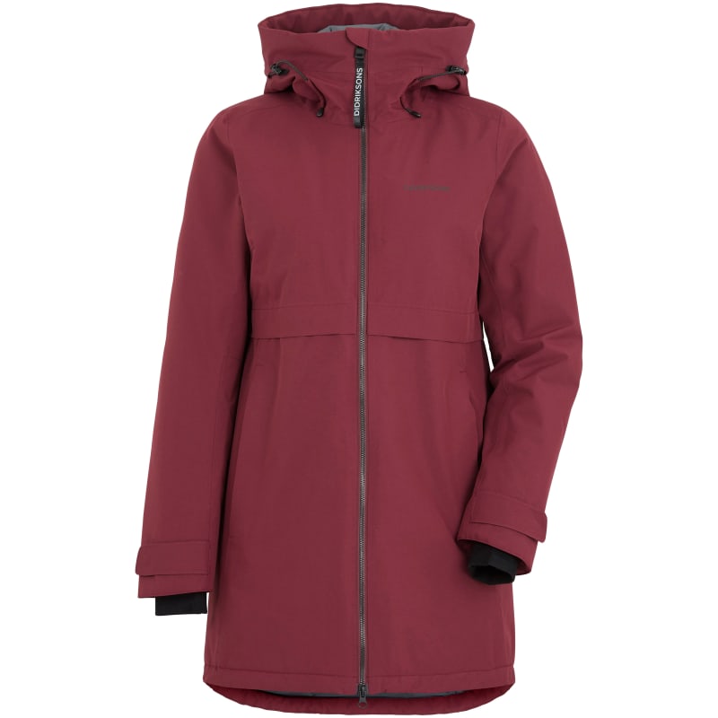 Didriksons Helle Women’s Parka 4 Rioja Red