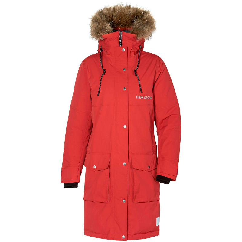Didriksons Calla Women’s Parka Pomme Red