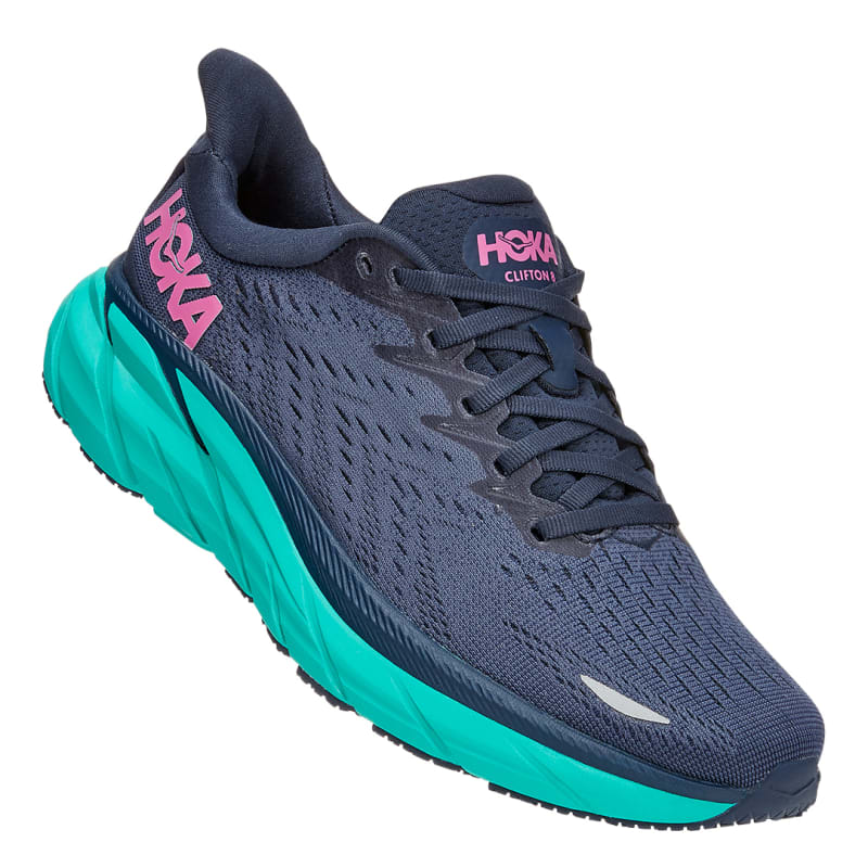 Hoka One One Women’s Clifton 8 Wide Outer Space/Atlantis