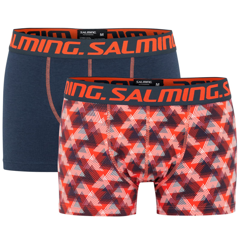 Salming Free 2-pack Long Boxer Red