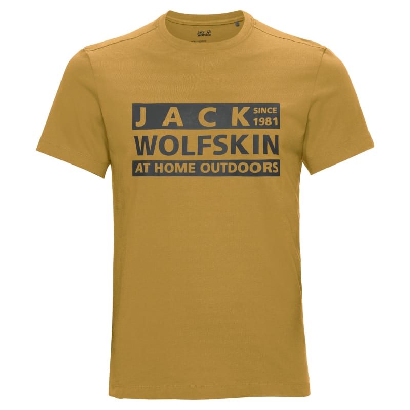 Jack Wolfskin Men’s Brand T Golden Amber