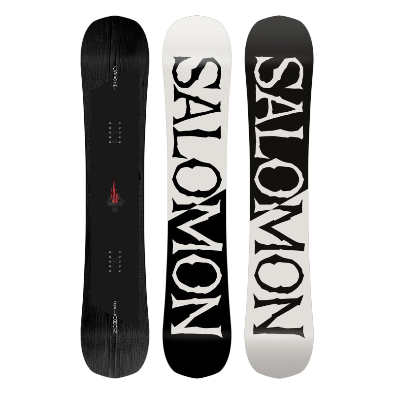 Salomon Men’s Craft Snowboard Black/White