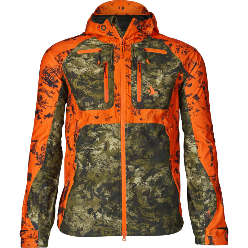 Seeland Men’s Vantage Jacket Invis Green/Invis Orange Blaze