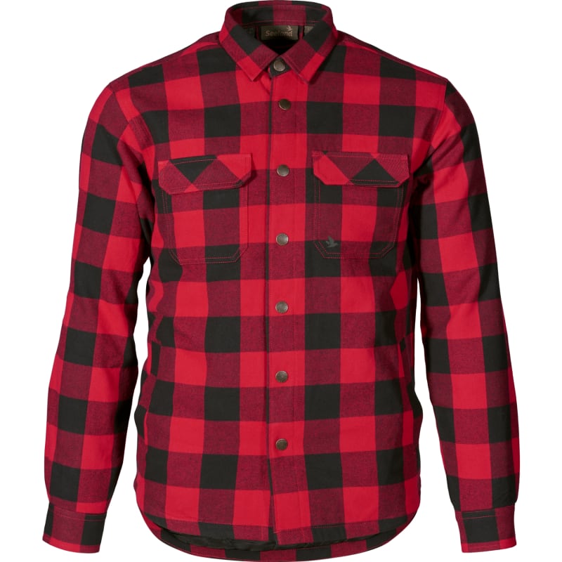 Seeland Men’s Canada Shirt Red Check