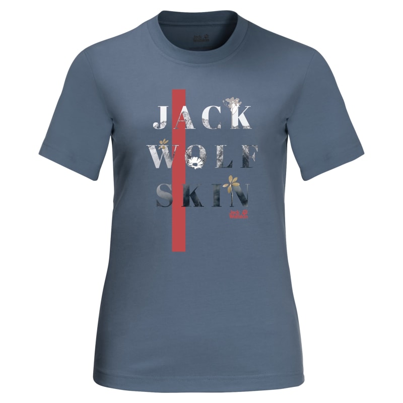Jack Wolfskin Women’s Mountain Tee Frost Blue