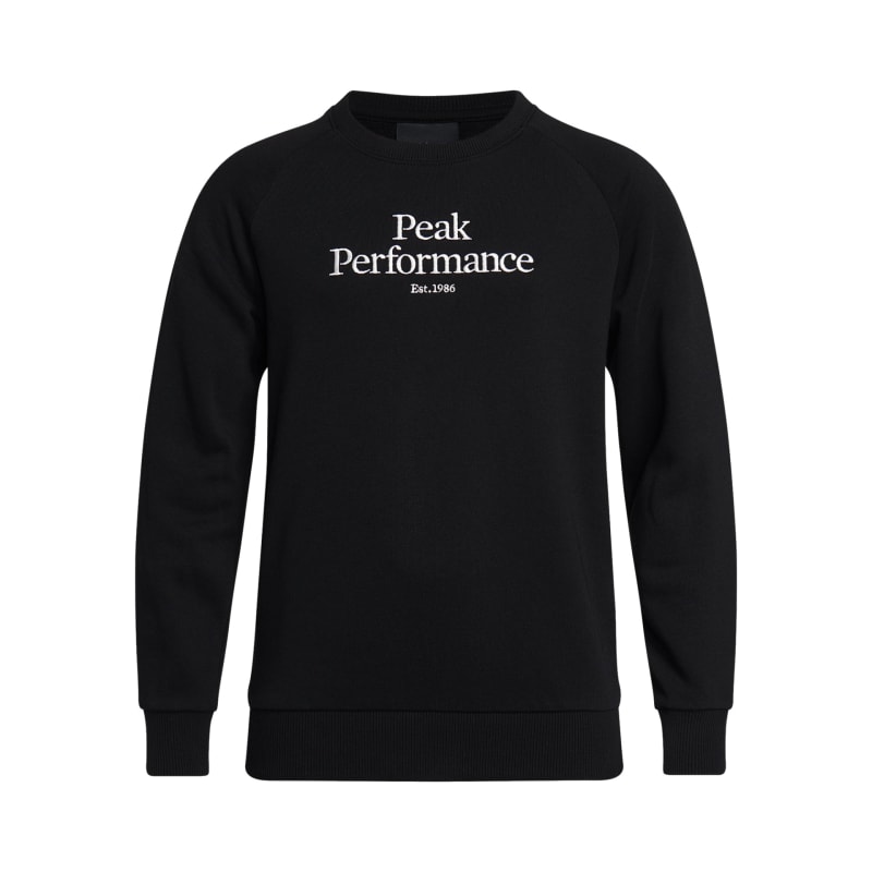 Peak Performance Junior Original Crew Black