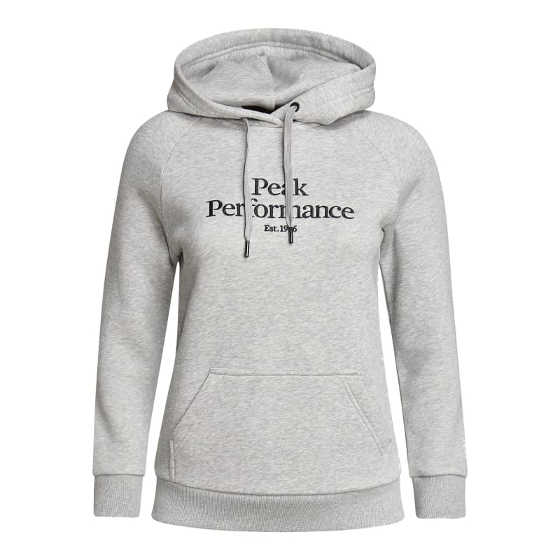 Peak Performance Women’s Original Hood Med Grey Melange