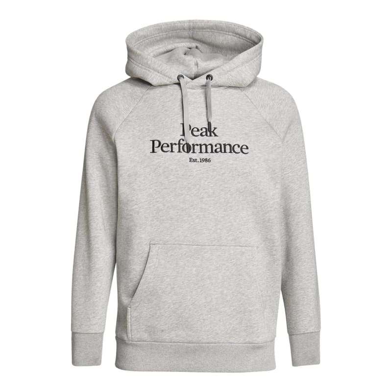 Peak Performance Men’s Original Hood Med Grey Melange