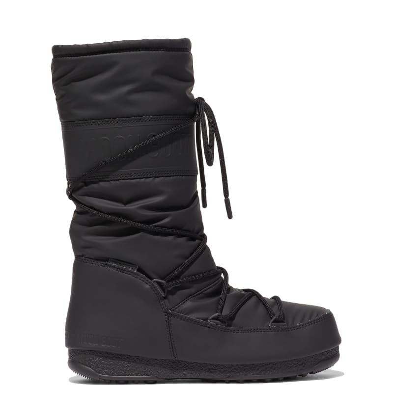 moon boot Women’s Protecht Hi-Top Rubber Boots Black