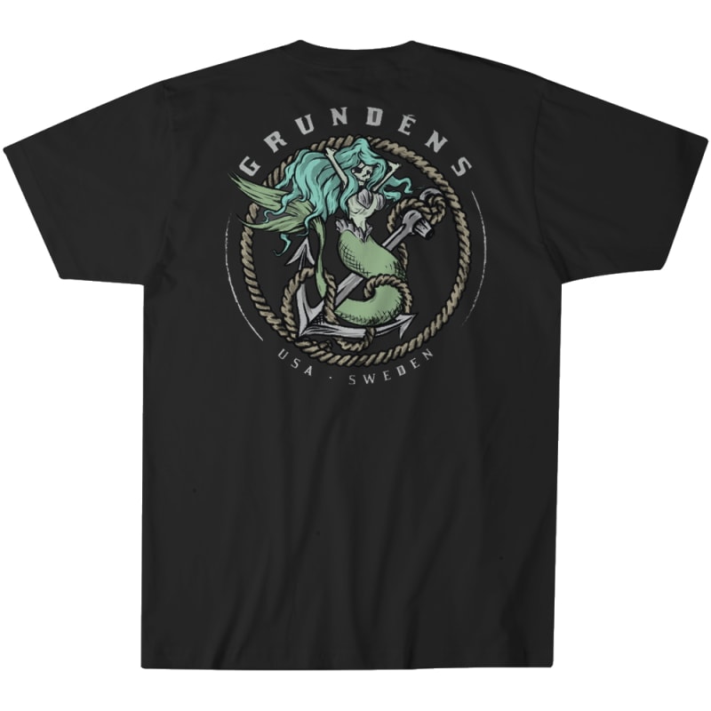 Grundéns Men’s Mermaid SS T-shirt Black