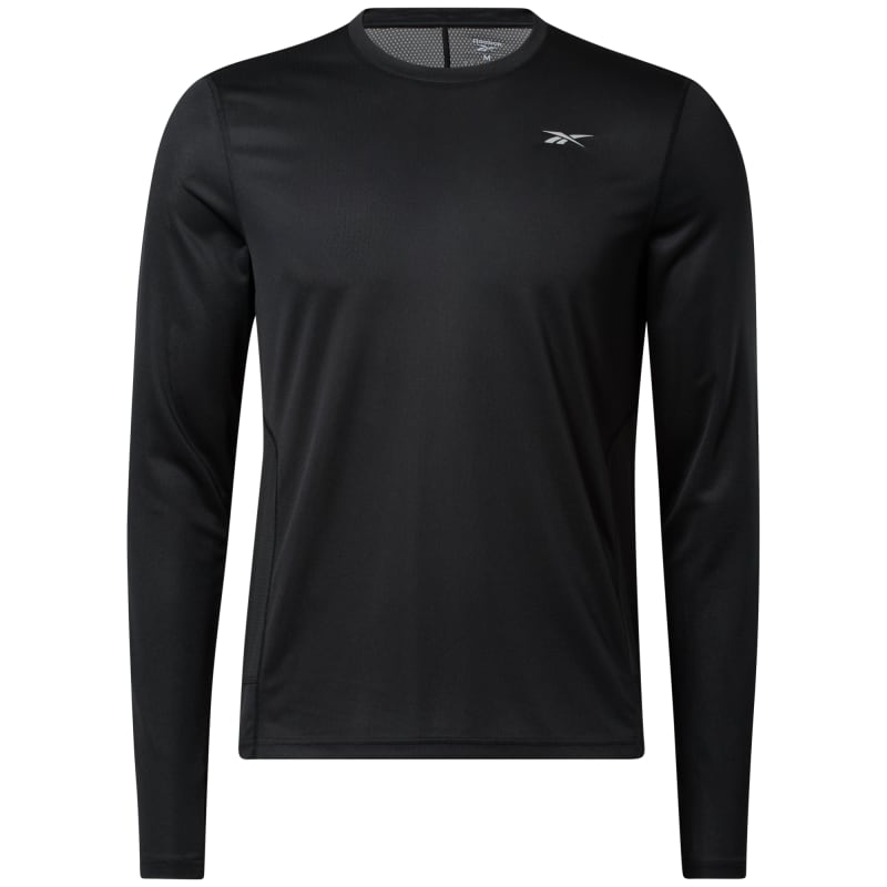 Reebok Men’s Running Long Sleeve Speedwick T-Shirt Black