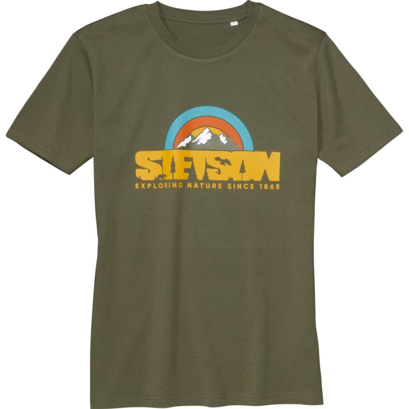 Stetson T-Shirt Outdoor Men´s Olive
