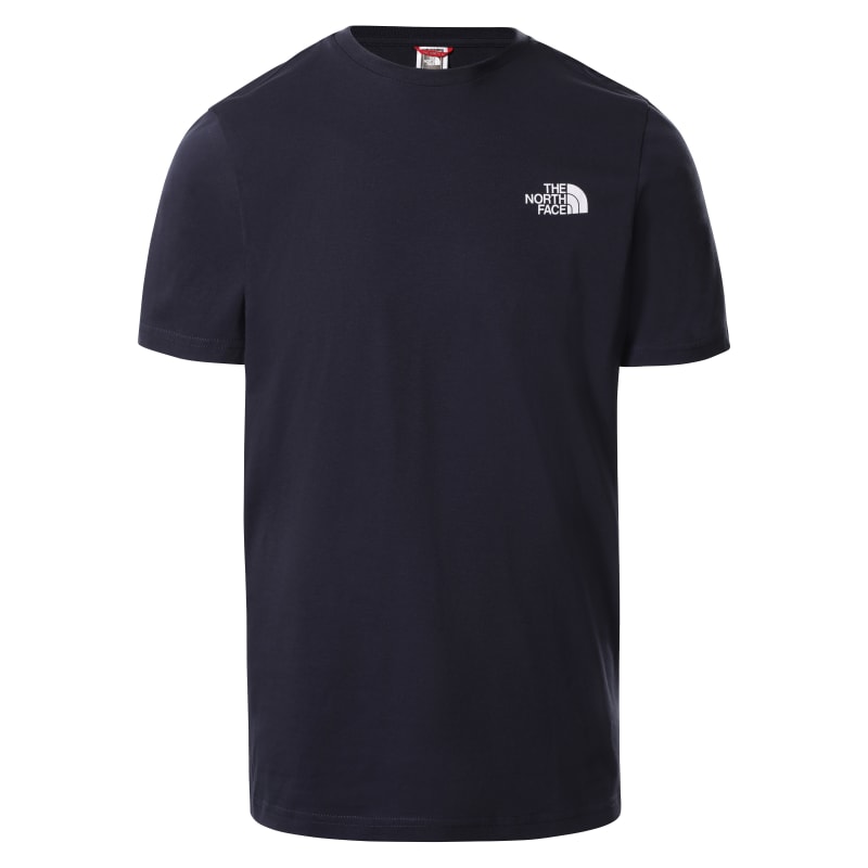 The North Face Men’s Shortsleeve Simple Dome Tee Aviator Navy/TNF White