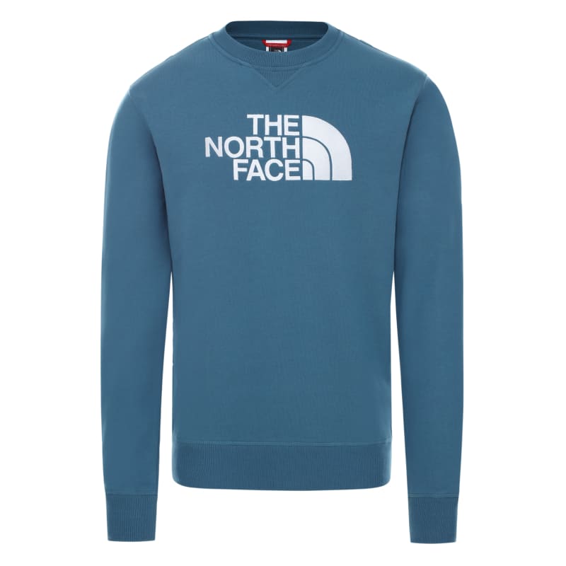 The North Face Men’s Drew Peak Crew Mallard Blue/TNF White