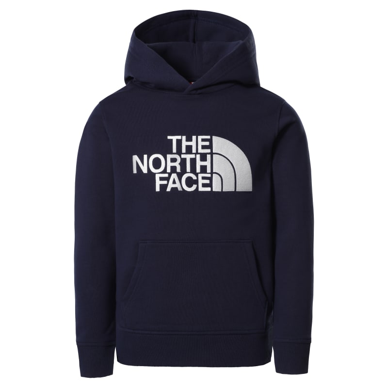 The North Face Youth Drew Peak Pullover Hoodie TNF Navy/TNF White