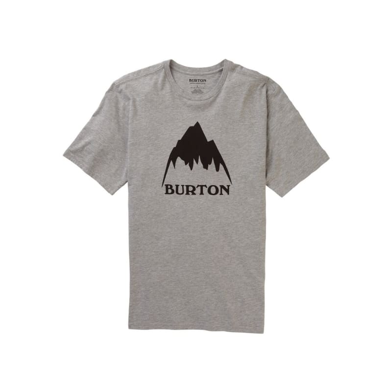 Burton Mountain High Short Sleeve T-Shirt Gray Heather