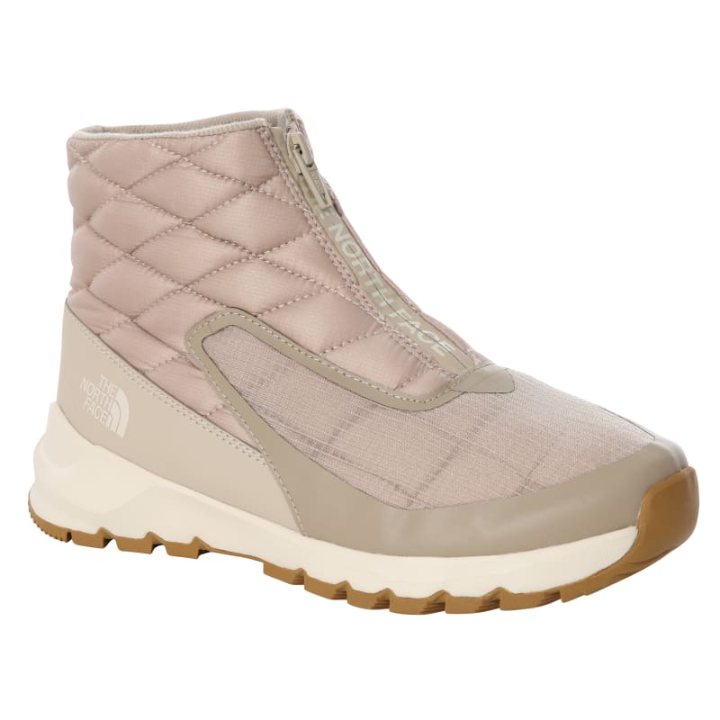 The North Face Women’s Thermoball Progressive Zip-Up Boots Flax/Vintage White