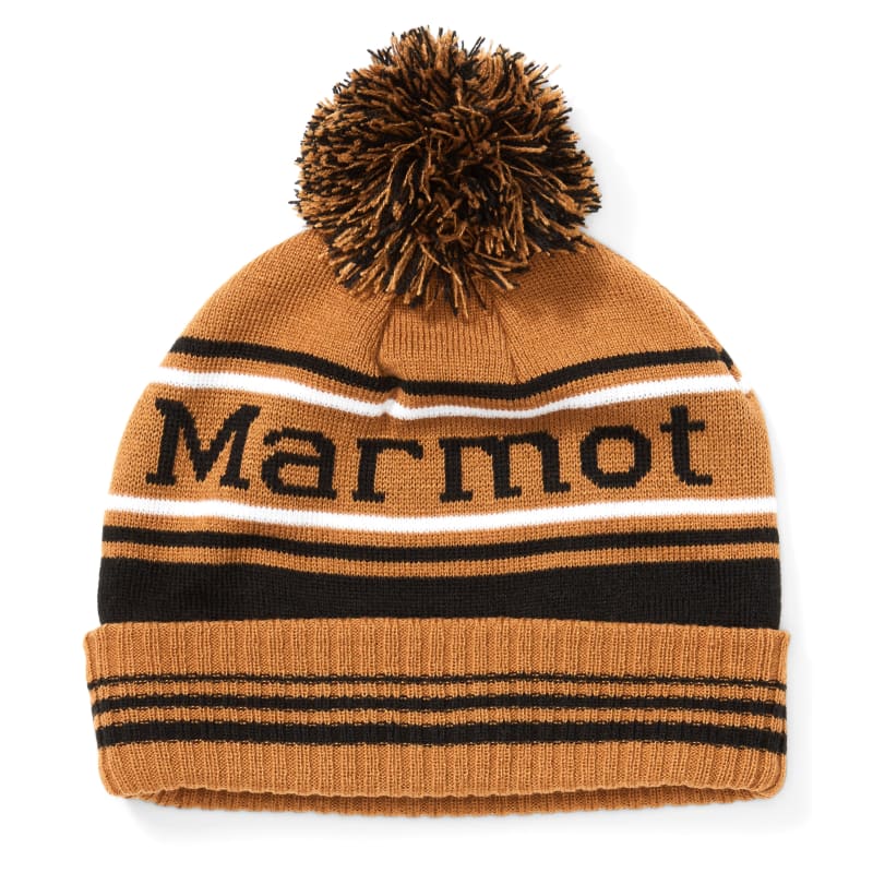 Marmot Retro Pom Hat Scotch/Black