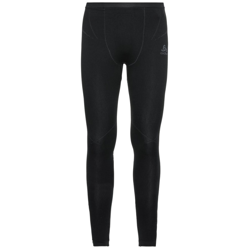 Odlo Men’s Performance Evolution Warm Base Layer Pants Black – Graphite Grey