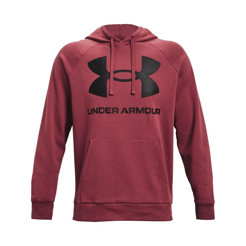 Under Armour Men’s UA Rival Fleece Big Logo Hoodie Blur/Black