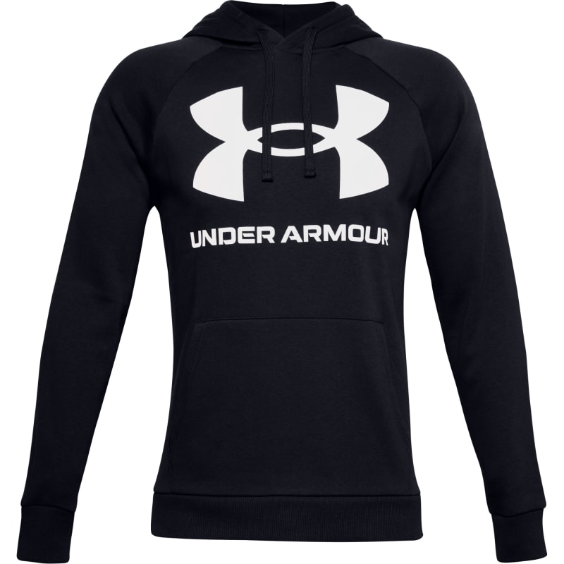 Under Armour Men’s UA Rival Fleece Big Logo Hoodie Black