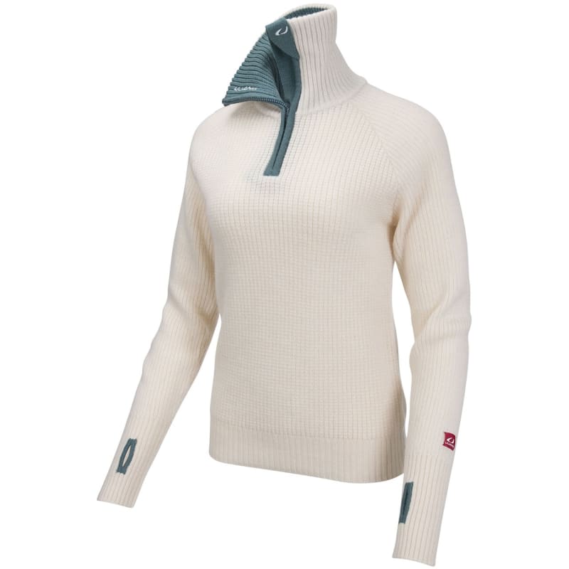 Ulvang Rav Sweater With Zip Vanilla/Jade